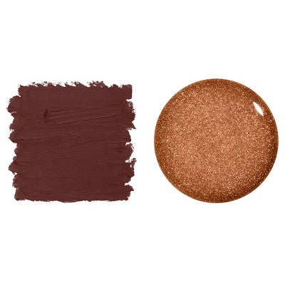 NYX Professional Makeup Bridgerton Royal Treasures Lip Kit 06 Caramel Courtship & Toffee Temptation 2pc - Imperfect Box