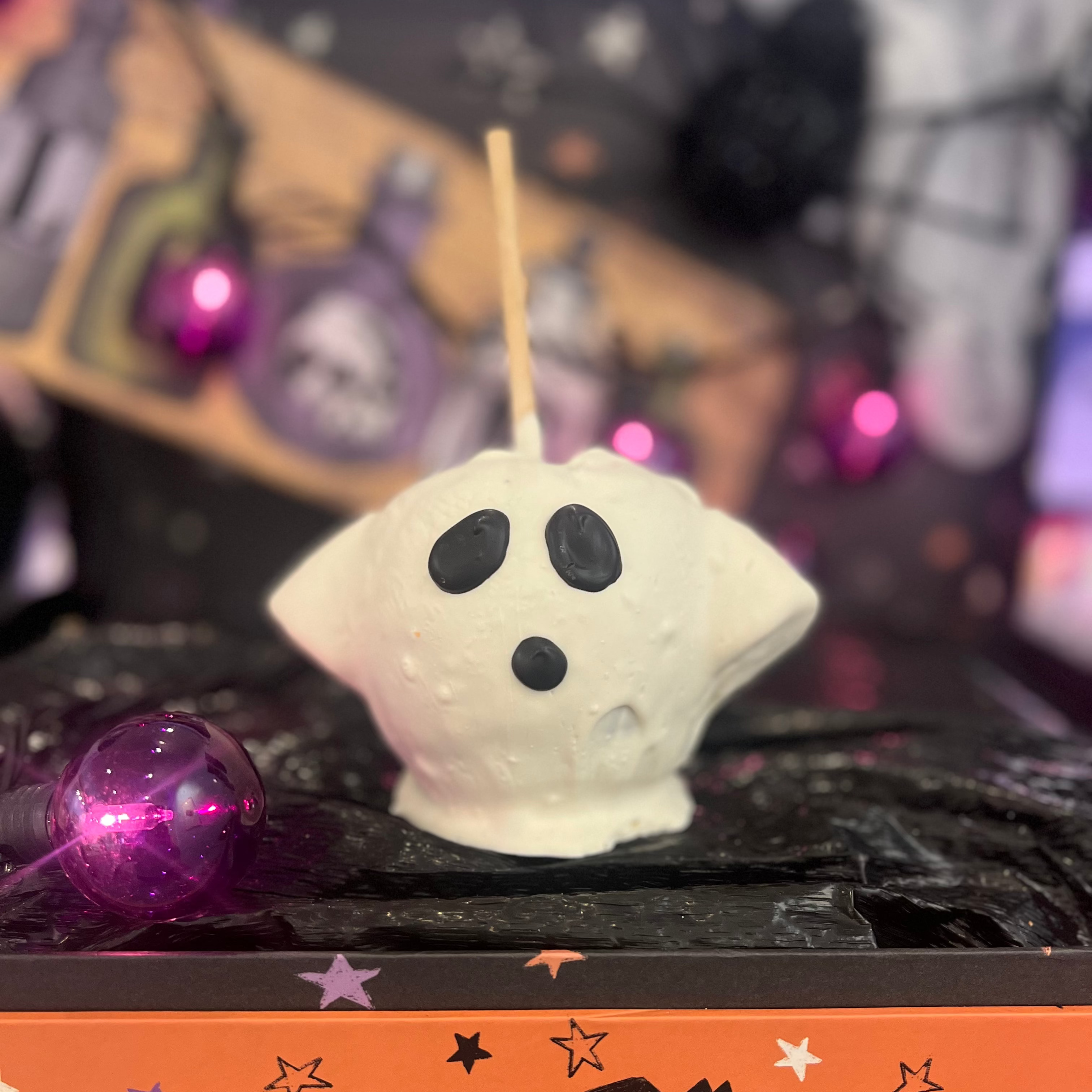 Ghost Gourmet Caramel Apple