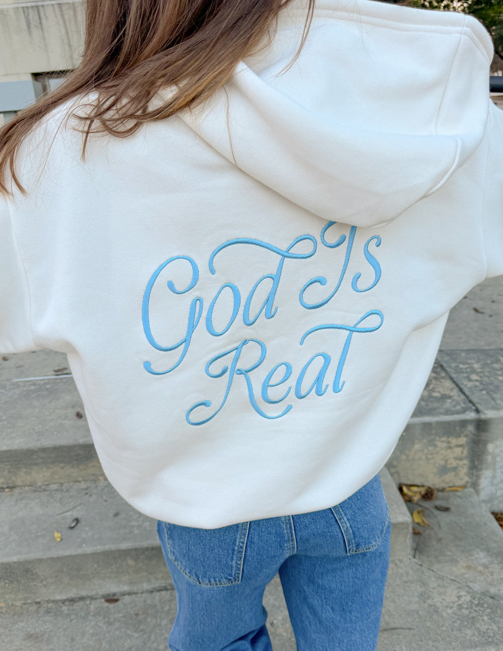God Is Real Unisex Hoodie