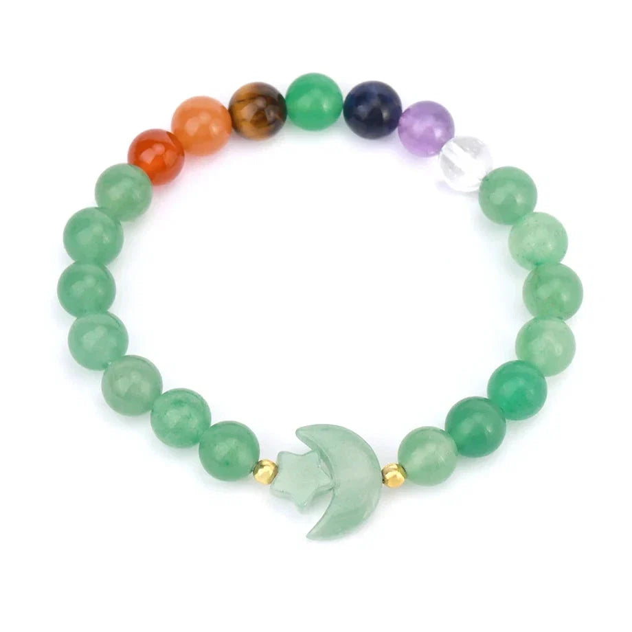 Moon Crystal Bead Bracelets