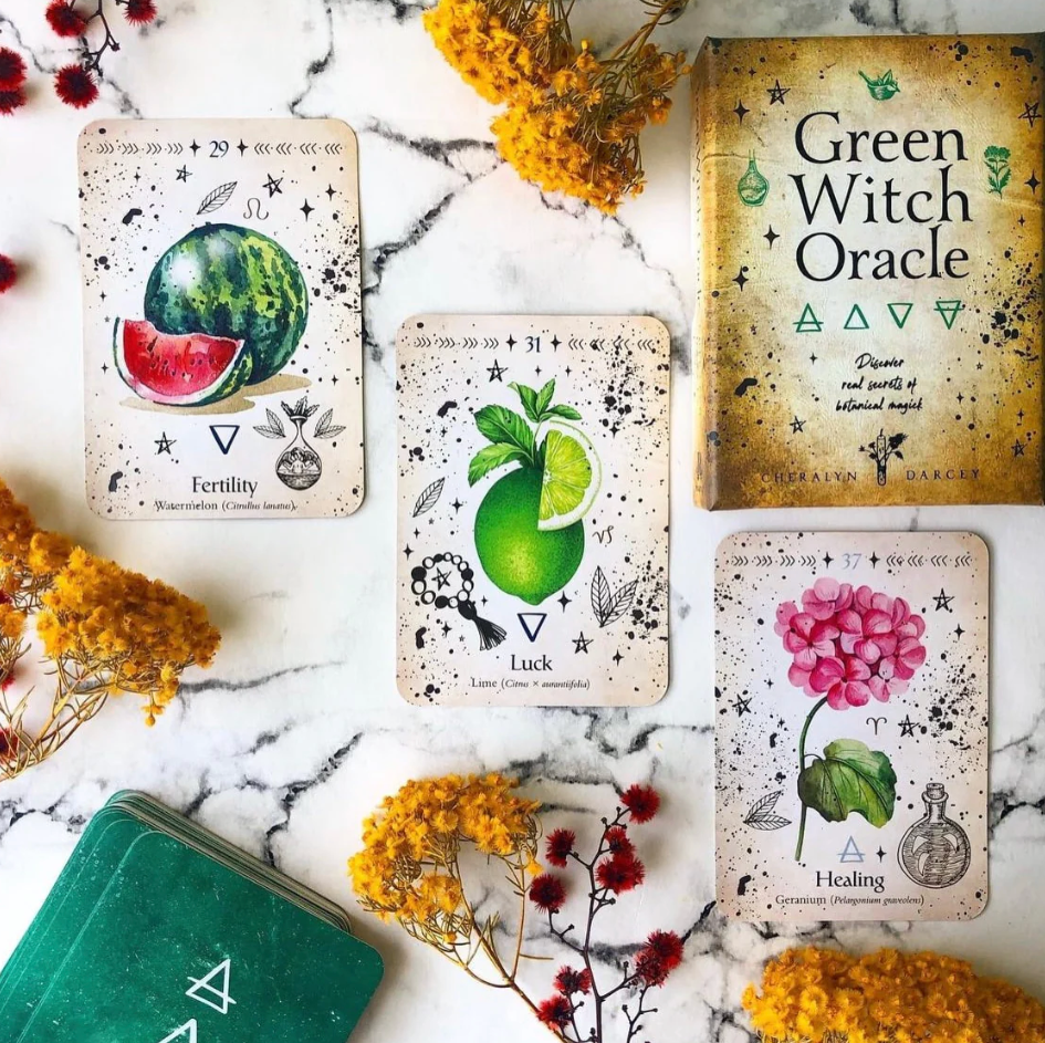 Green Witch Oracle Cards