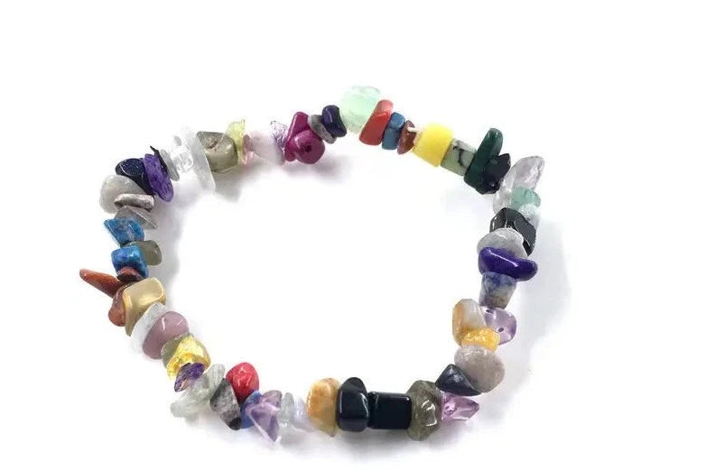 Crystal Chip Bead Bracelets