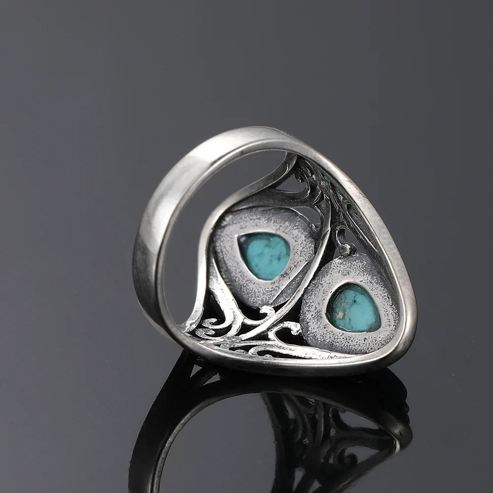 925 Sterling Silver Turquoise Ring