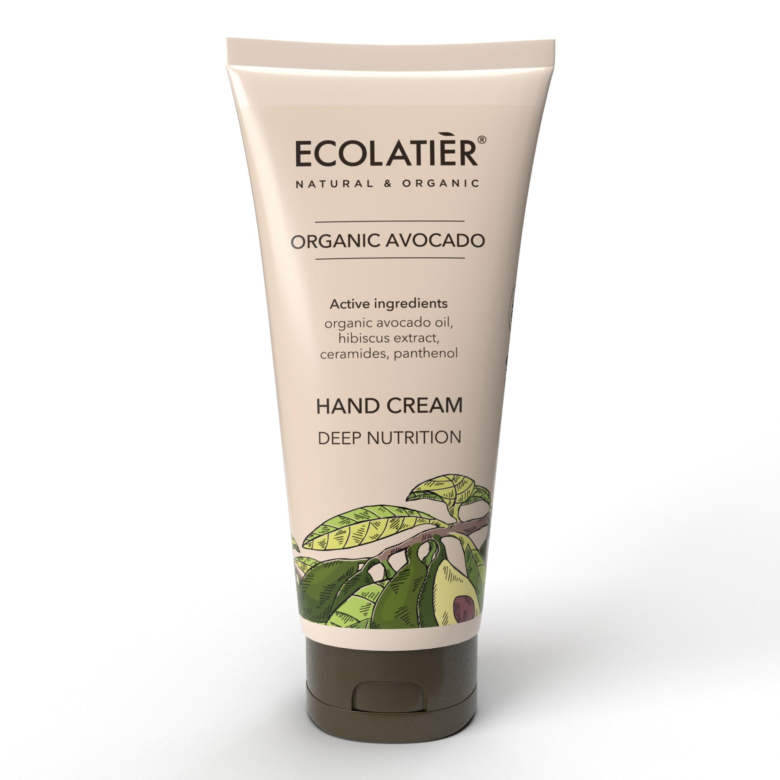 Hand Cream Deep Nutrition Organic Avocado