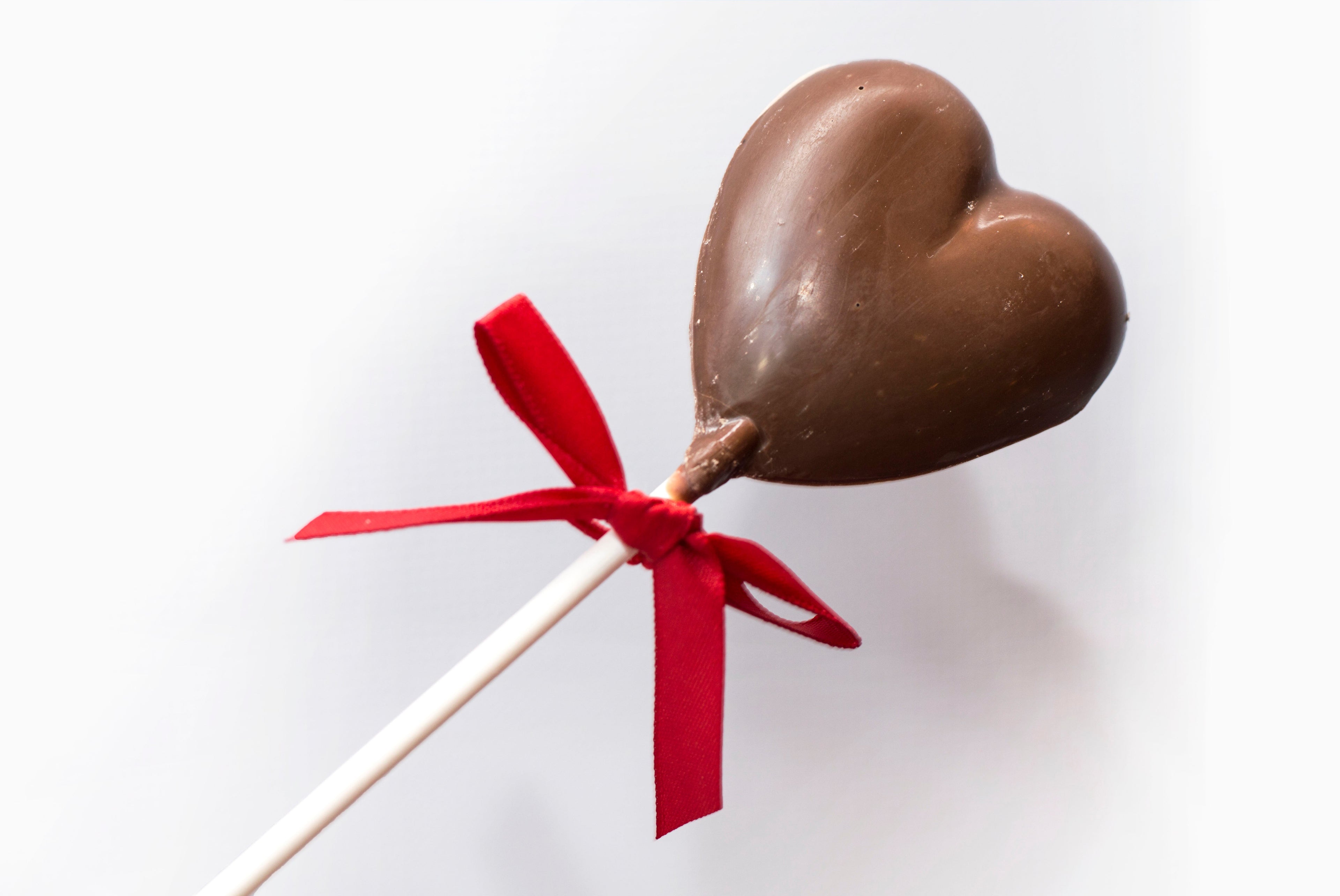 Milk Chocolate Heart Pop