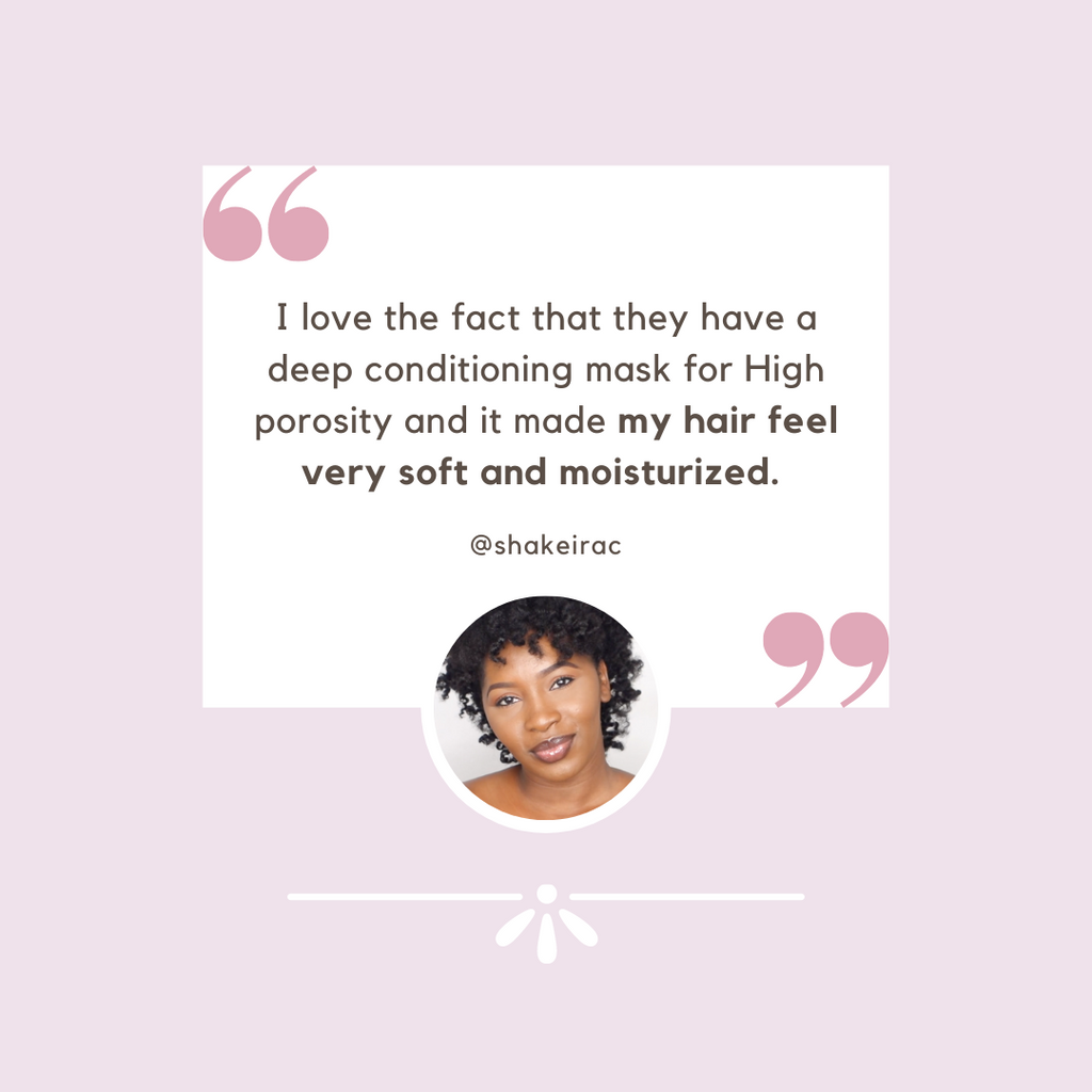 High Porosity Deep Repair Hair Mask