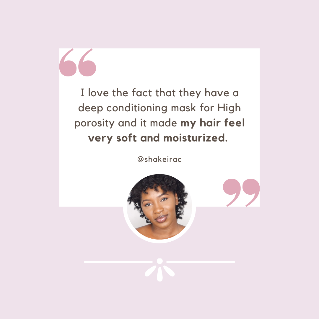 High Porosity Deep Repair Hair Mask