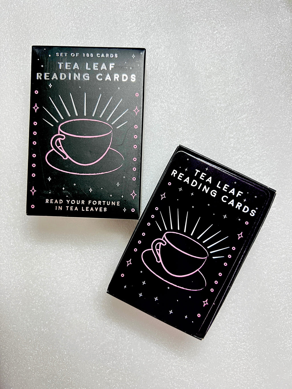 Tea Leaf Reading Cards ~ Set of 100 Cards to Learn how to read Tea Leafs