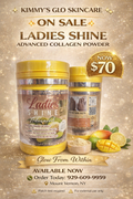 Ladies shine collagen powder