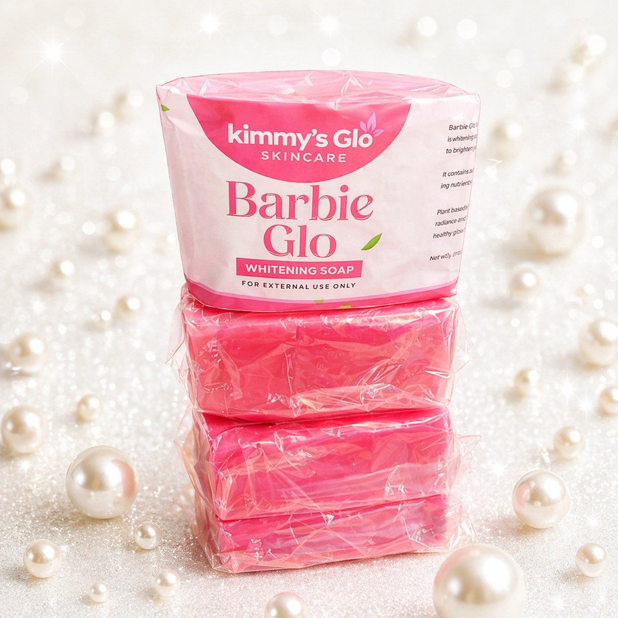 Barbie GLO face & body bar soap