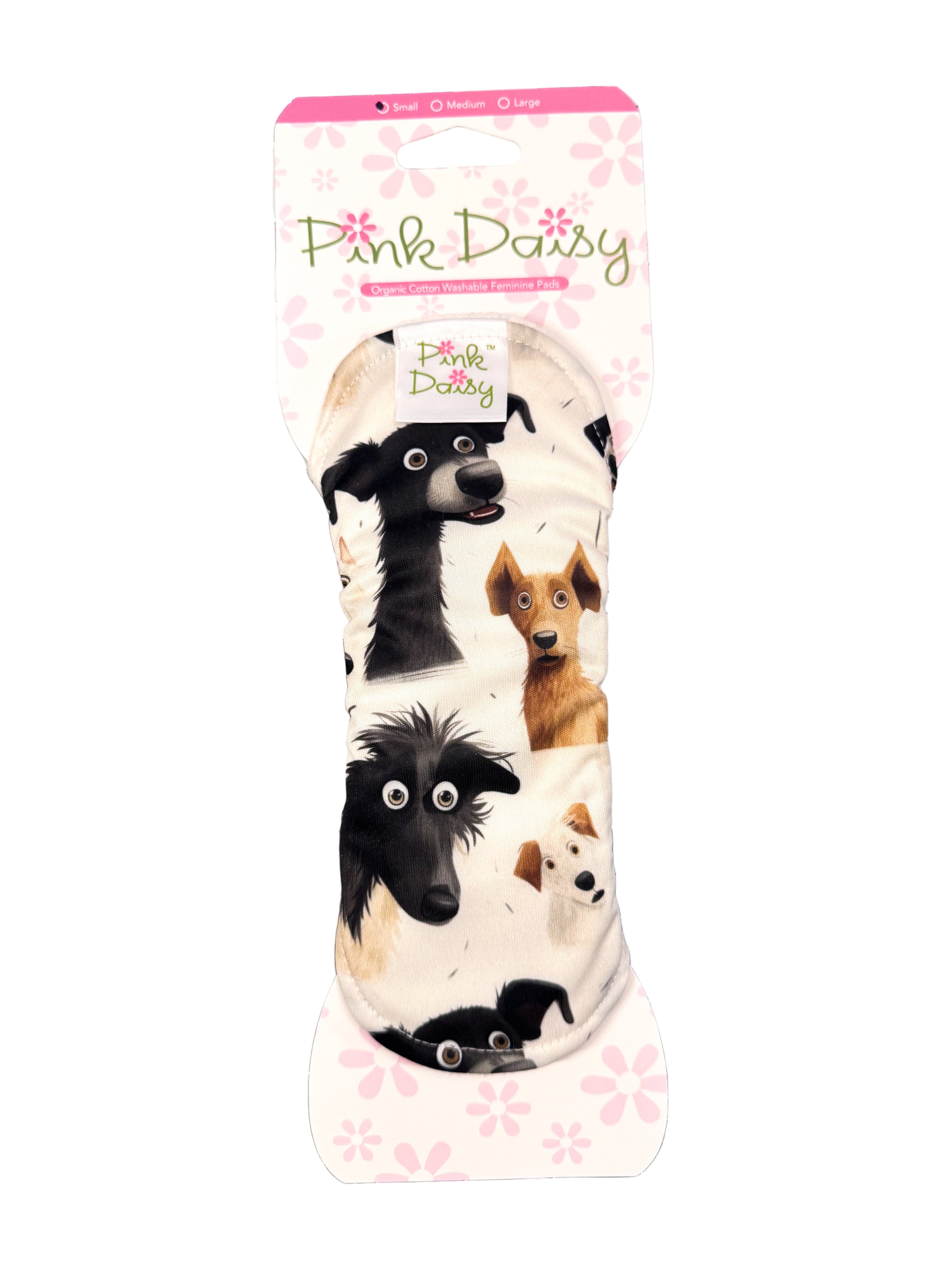 Pink Daisy Organic Cotton Feminine Pads