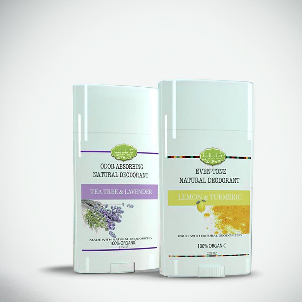 Underarm Care Deodorant Duo – Lemon Turmeric & Tea Tree