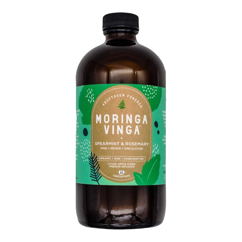 Adaptogen Powered Moringa Vinga Herbal Tonic with Apple Cider Vinegar – 32 oz