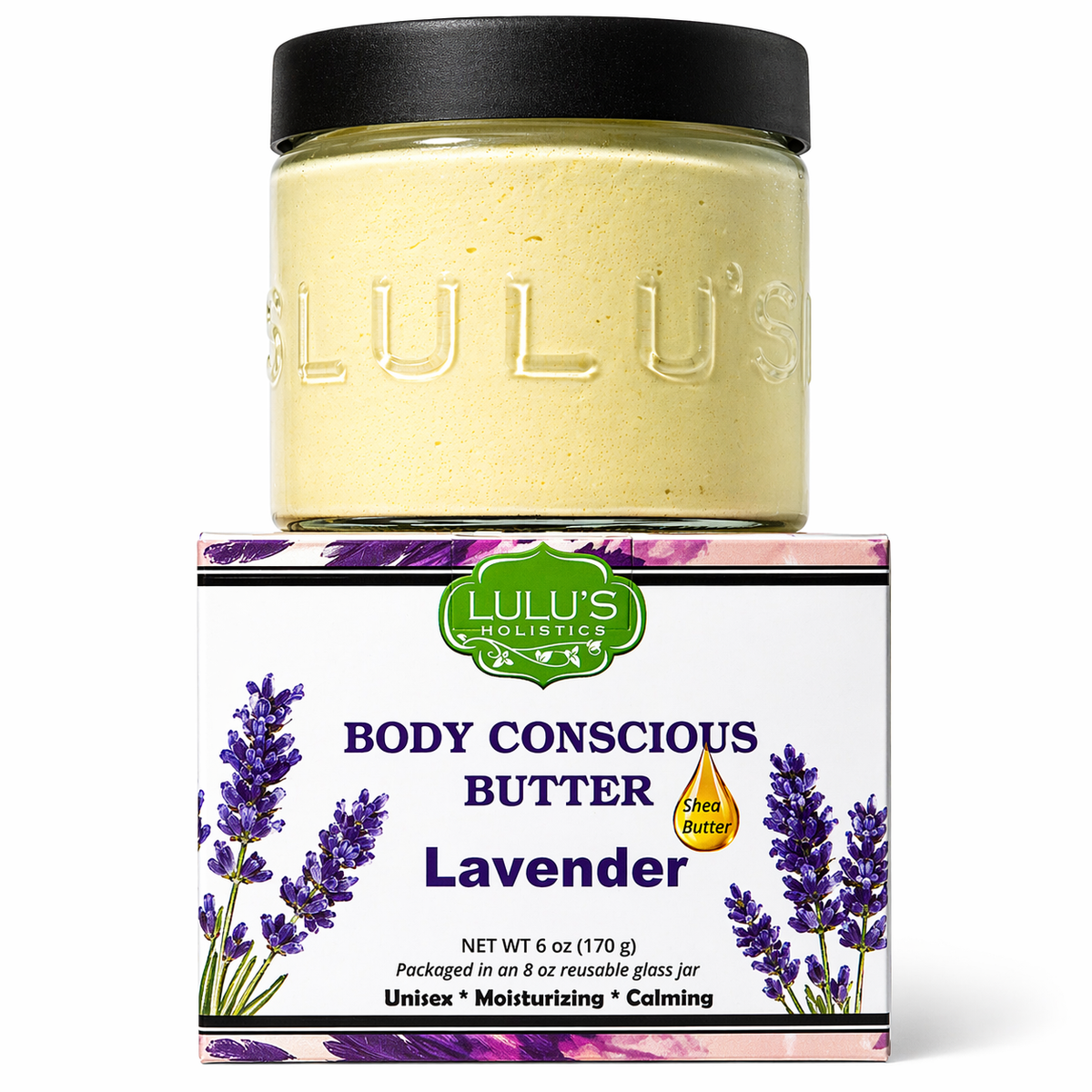 Lavender Whipped Body Butter – Calming Hydration for Dry Skin