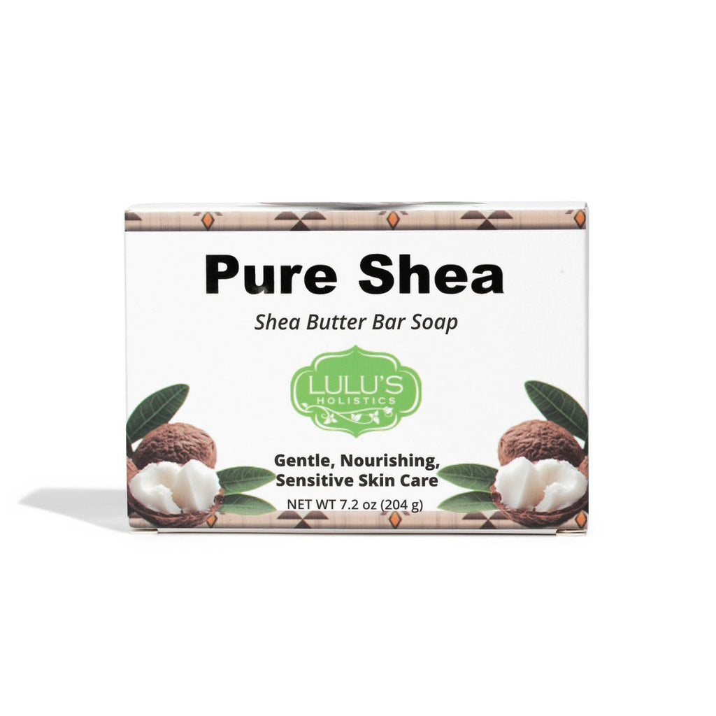 Pure Shea Butter Bar Soap – Fragrance-Free, Gentle & Moisturizing