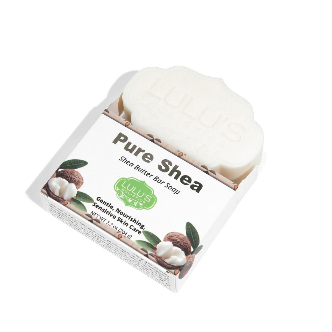 Pure Shea Butter Bar Soap – Fragrance-Free, Gentle & Moisturizing
