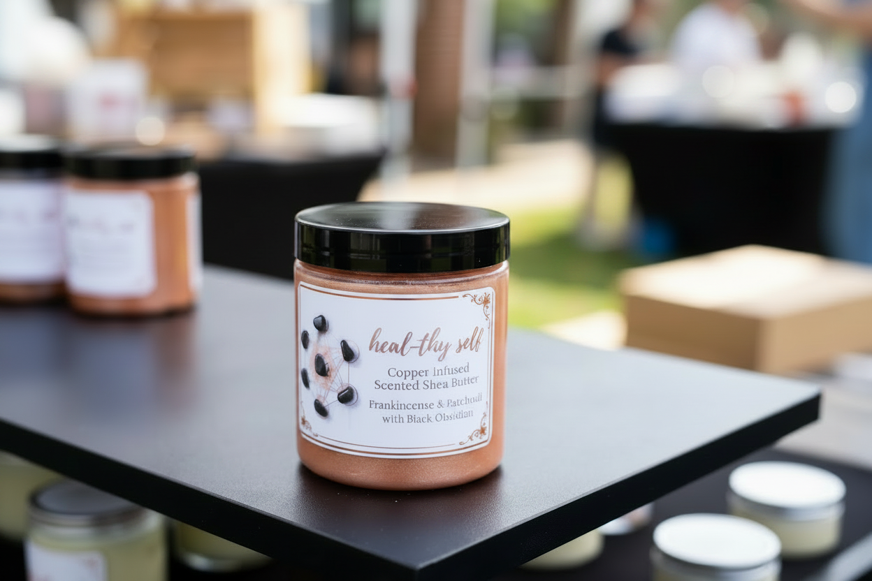Copper Infused Crystal Shea Butter