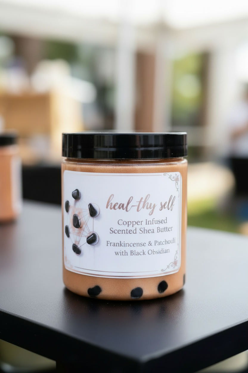 Copper Infused Crystal Shea Butter