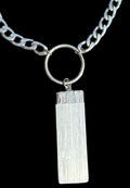 Selenite Guardian Chain Necklace