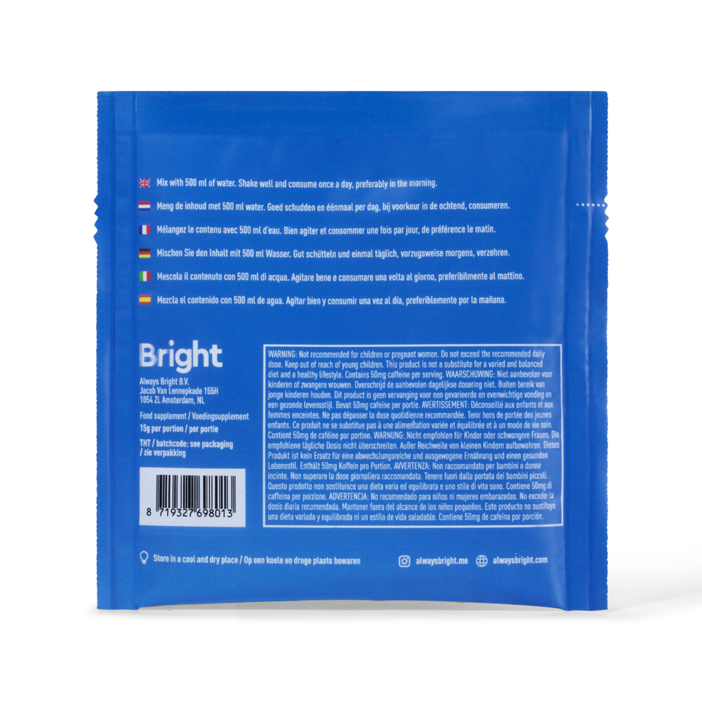 Bright | Daily Wellness Drink for Hydration, Recovery, Immunity & Focus