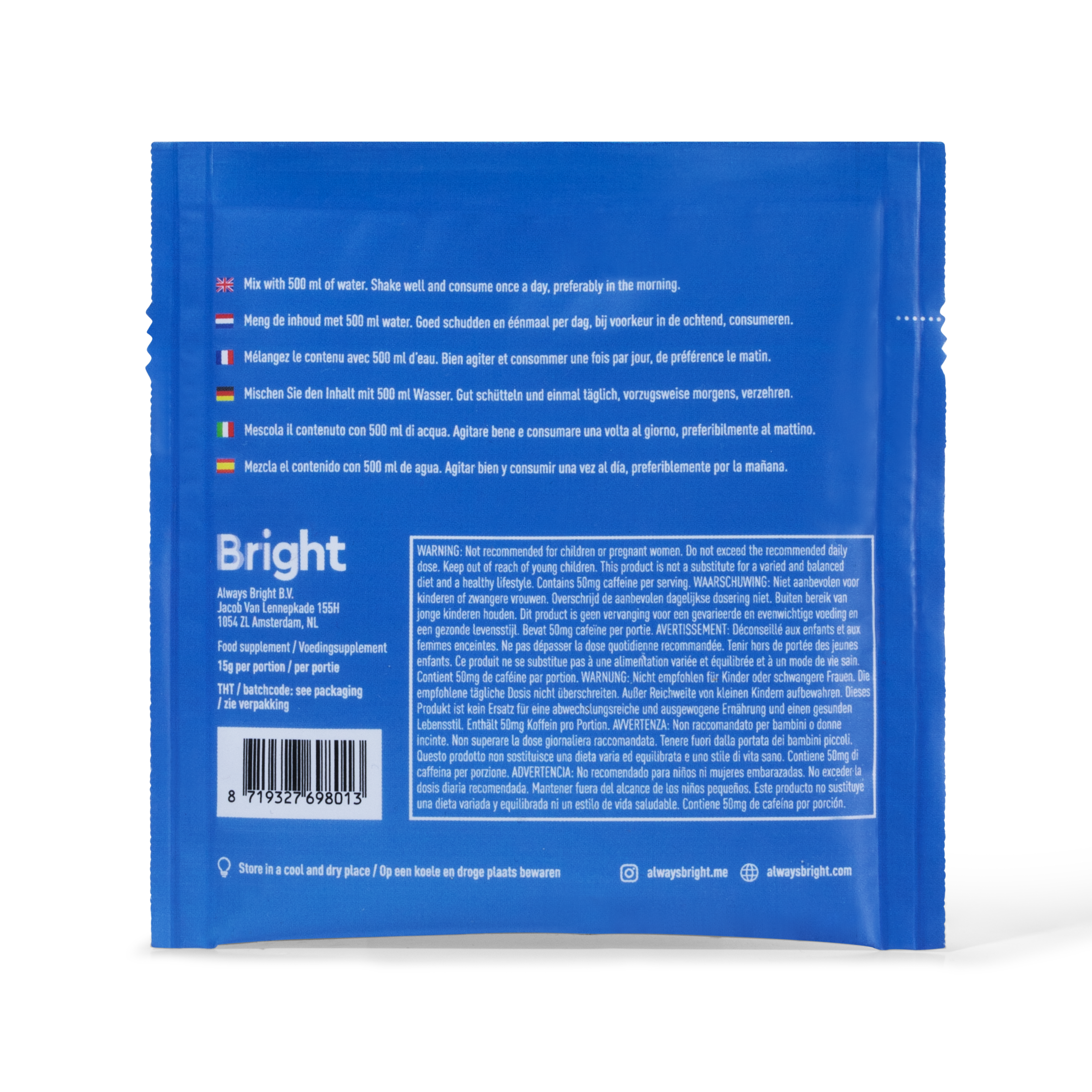Bright | Daily Wellness Drink for Hydration, Recovery, Immunity & Focus