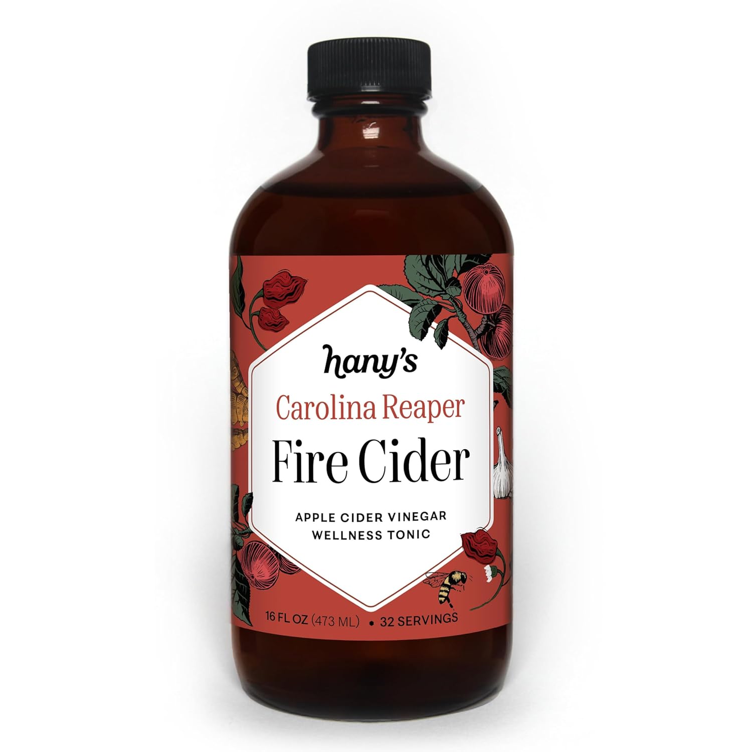 Hany’s Harvest Fire Cider – Small-Batch Apple Cider Vinegar Wellness Tonic