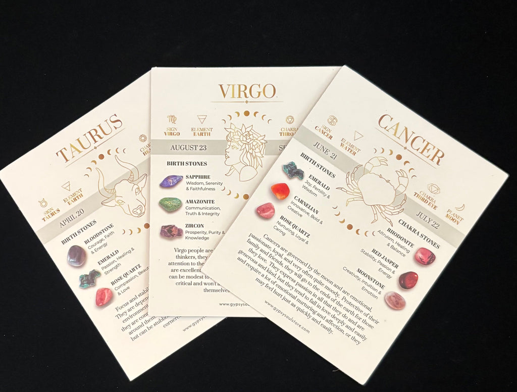 Cosmic Vibes Zodiac Bracelet ✨♈♉♊ (Comes gift boxed with free Zodiac description card.)