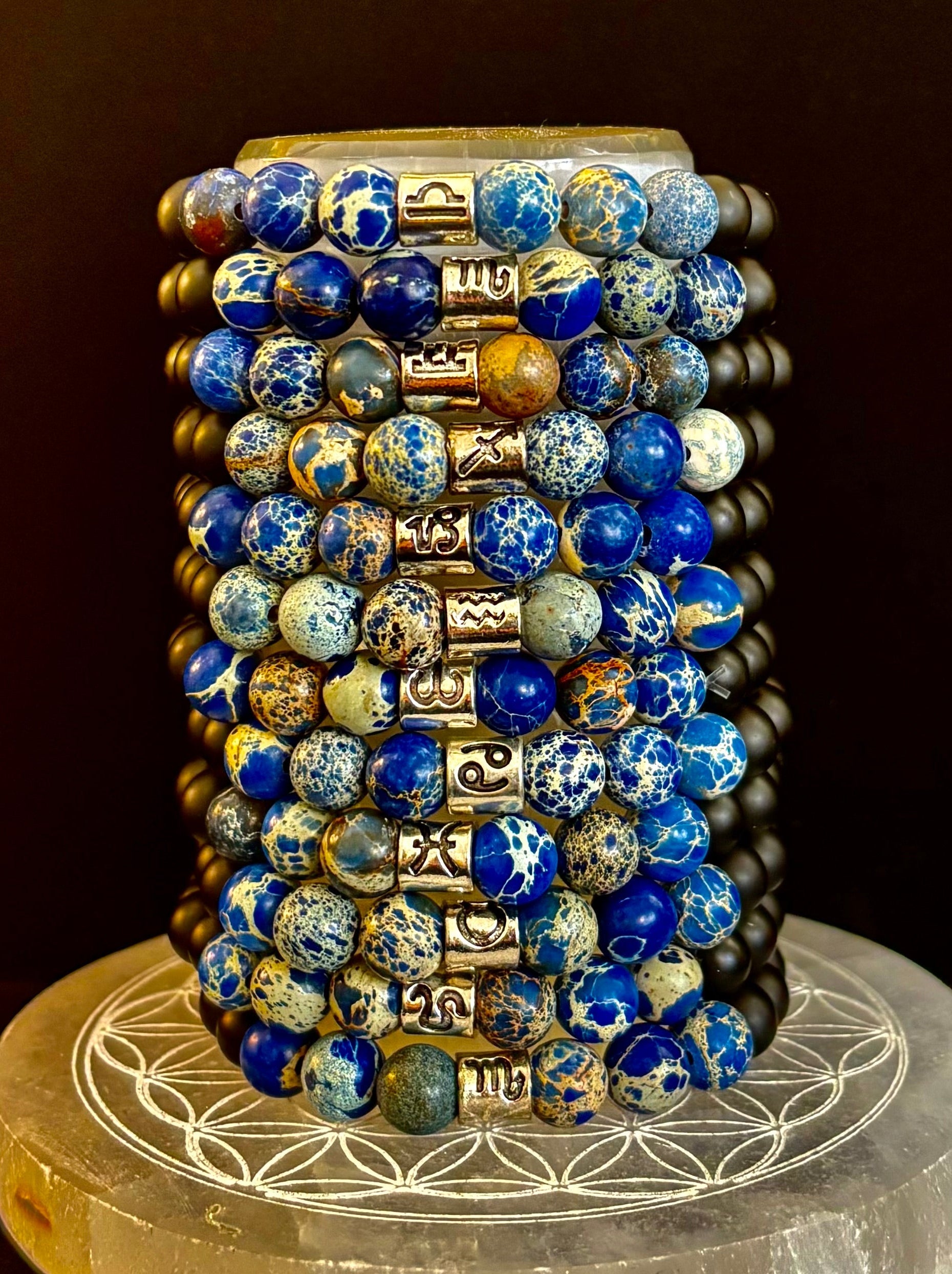 Cosmic Vibes Zodiac Bracelet ✨♈♉♊ (Comes gift boxed with free Zodiac description card.)