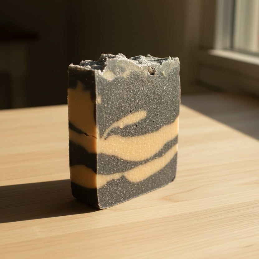 Onyx Clarity Activated Charcoal Goat Milk Tallow Soap