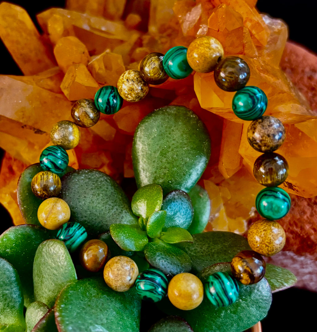 Earth & Empire – Mixed Gemstone Bracelet