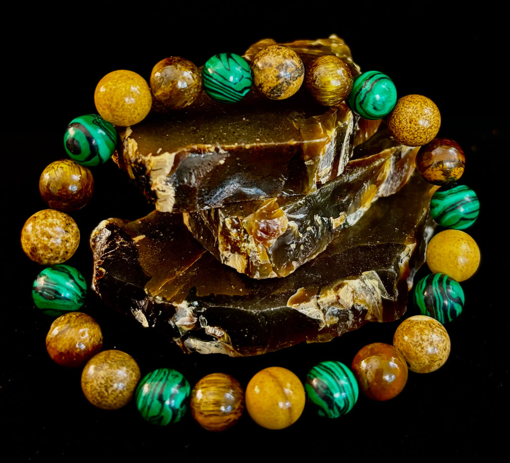 Earth & Empire – Mixed Gemstone Bracelet