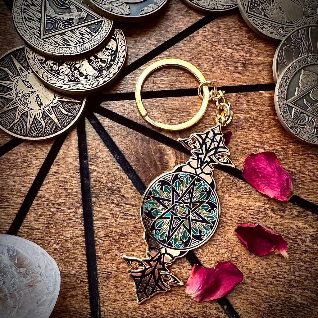 Sigil Keychain - Wealth & Abundance