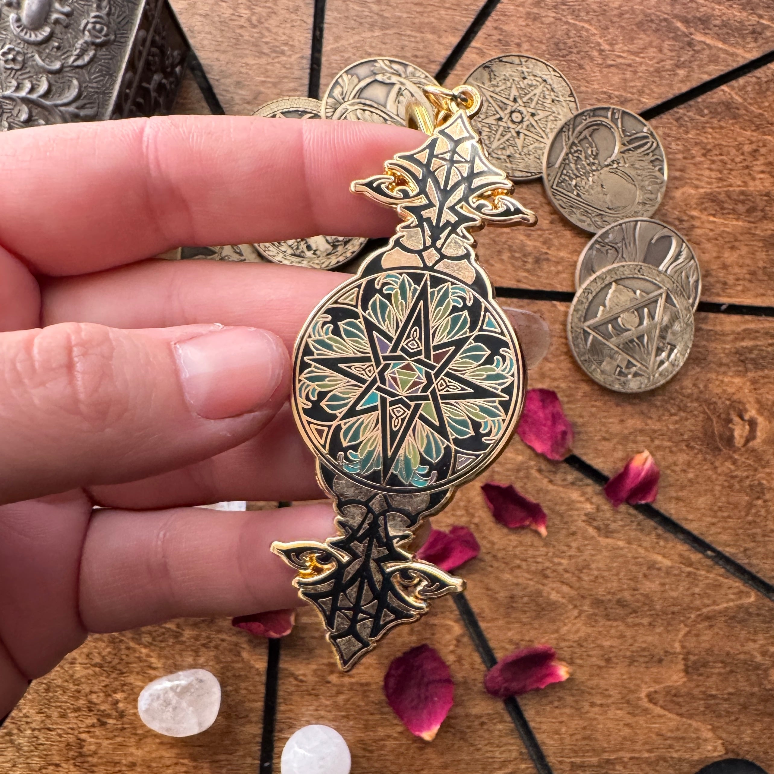 Sigil Keychain - Wealth & Abundance