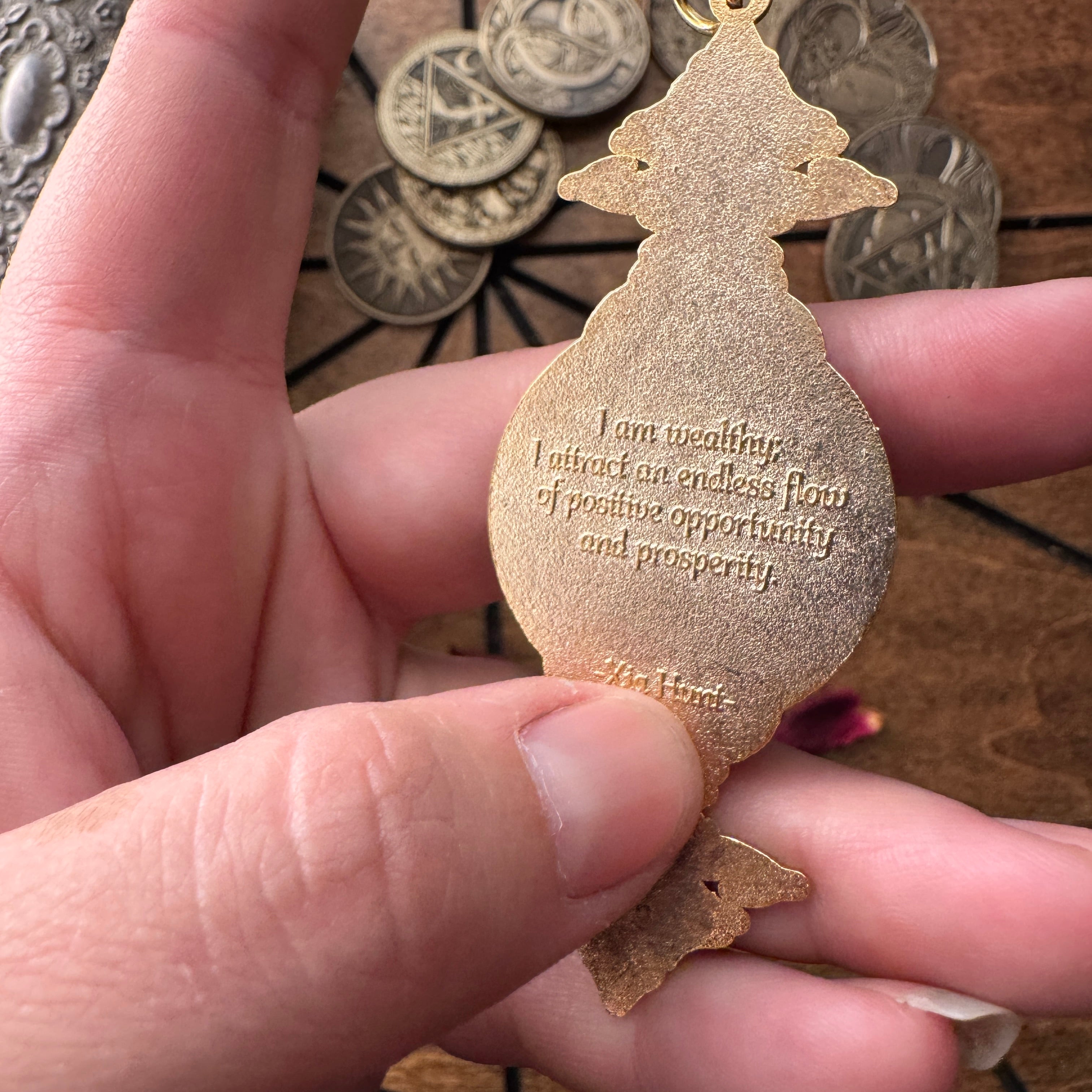 Sigil Keychain - Wealth & Abundance