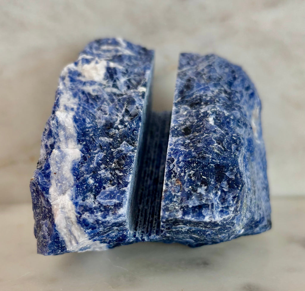 Natural Crystal Card Holder - Raw Crystal Business Card or Card Display (Various Stone Choices)