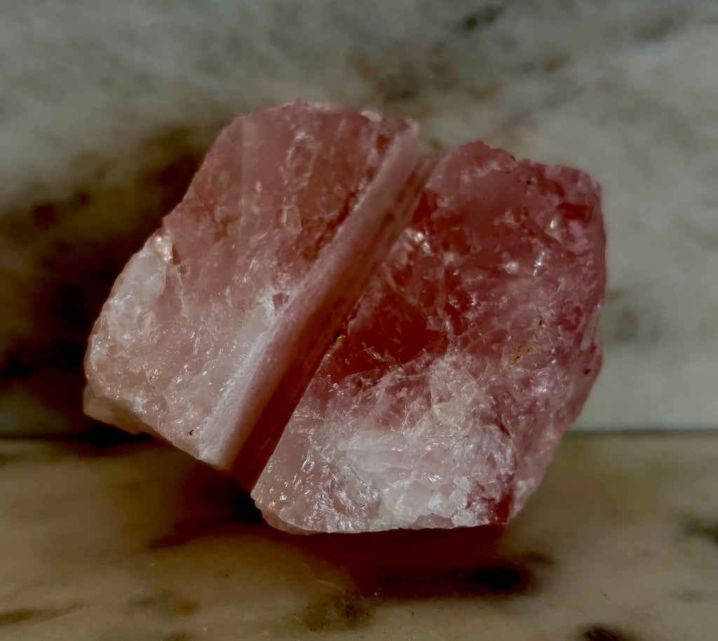 Natural Crystal Card Holder - Raw Crystal Business Card or Card Display (Various Stone Choices)