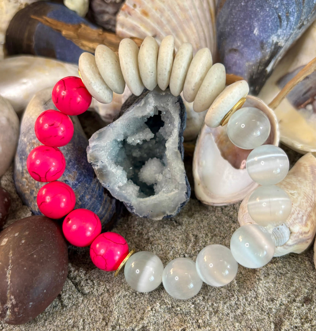 Rosé by the Sea Bracelet
