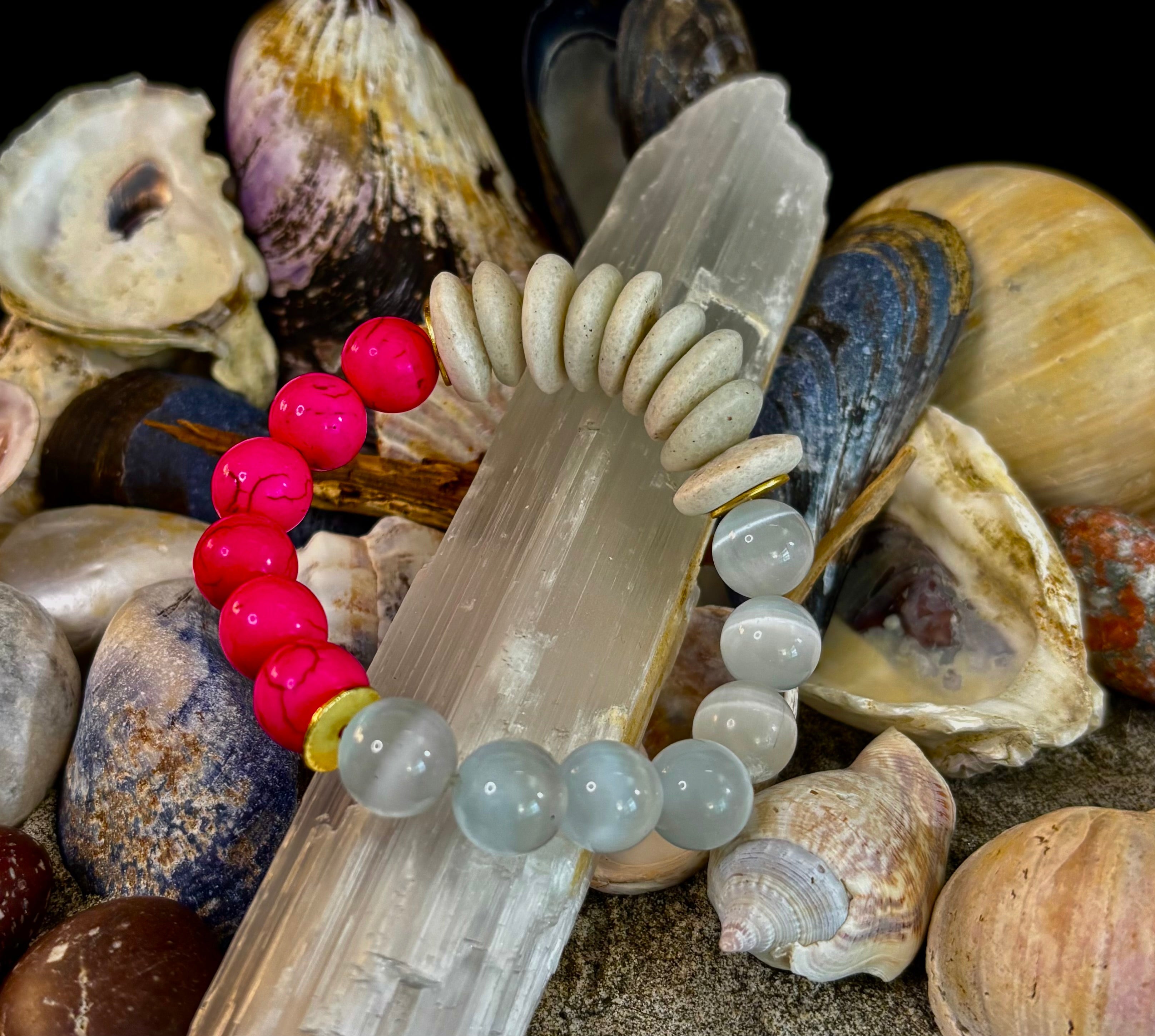 Rosé by the Sea Bracelet