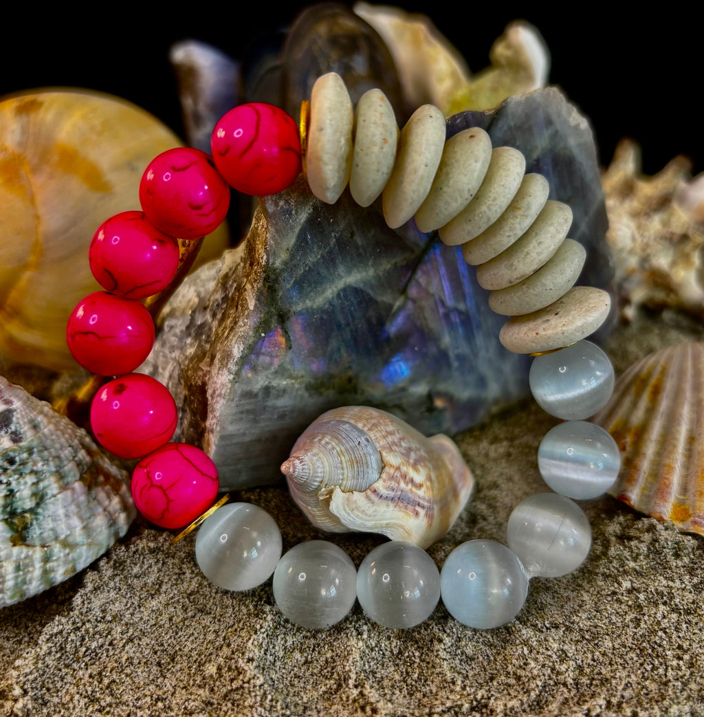Rosé by the Sea Bracelet
