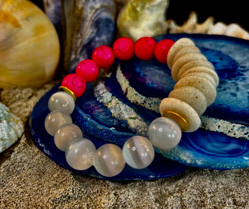 Rosé by the Sea Bracelet