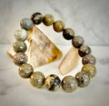 Grass Flower Jasper Bracelet – 10mm | Small–Medium (6.5"–7")