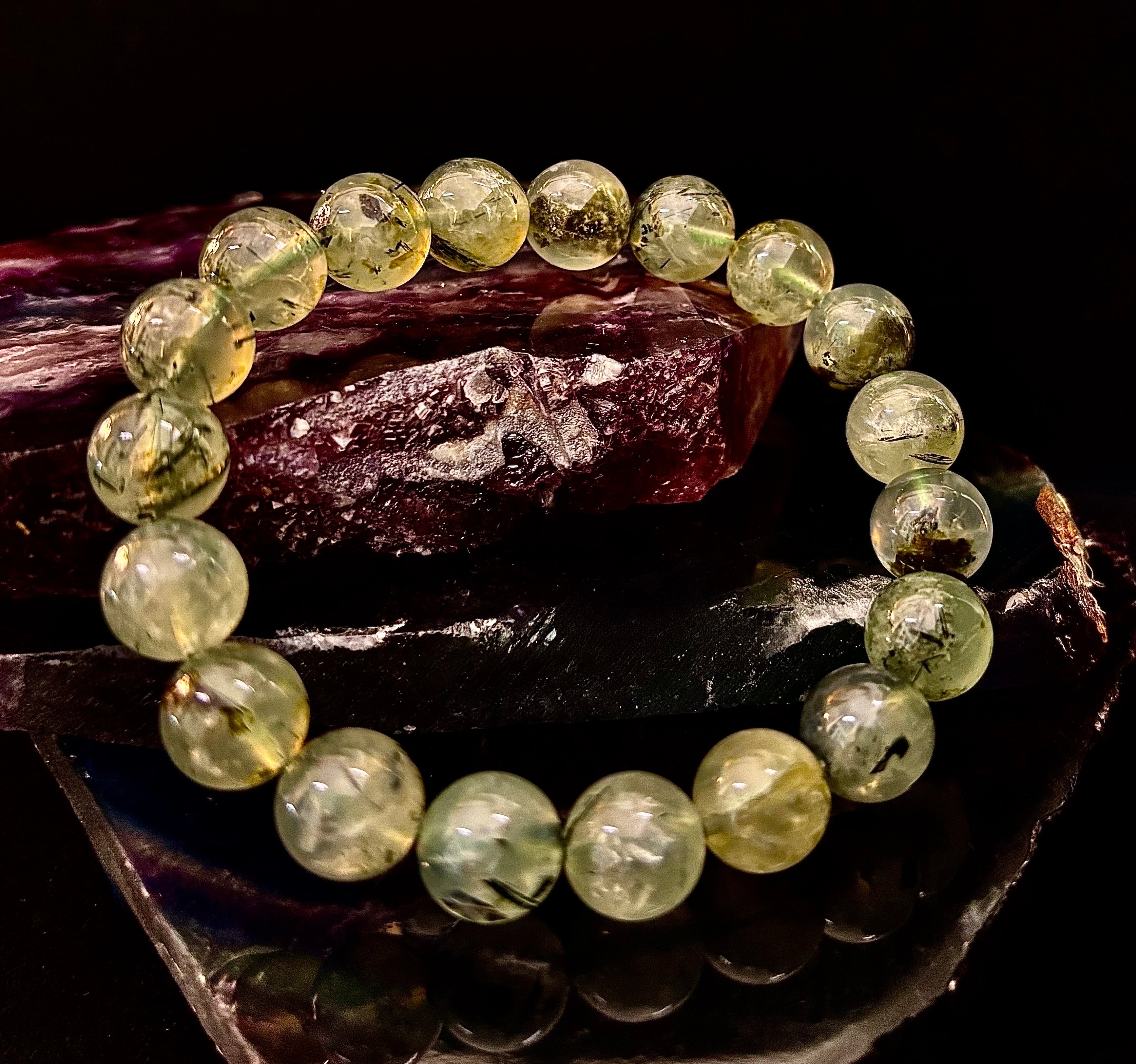 Peace Within Prehnite Bracelet