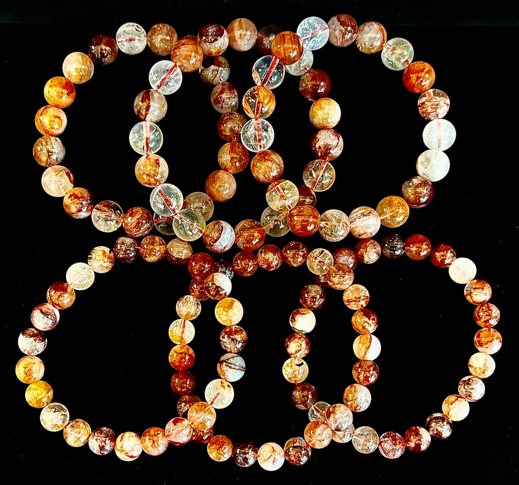 Ignite Within - Fire Quartz (Hematoid Quartz) Bracelet