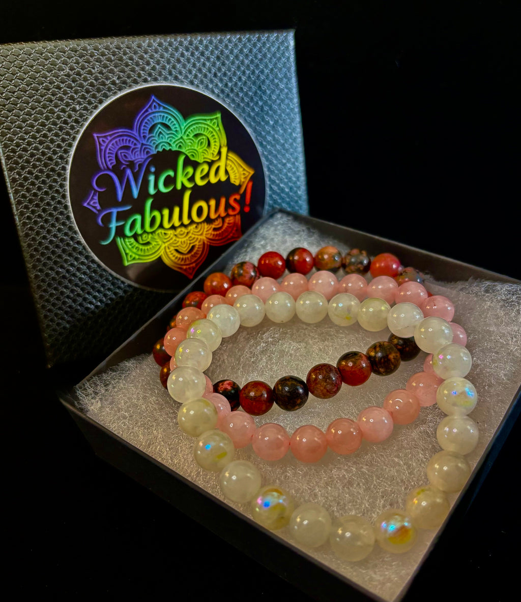 ❤️ Love & Self-Love Intention Bracelet Set