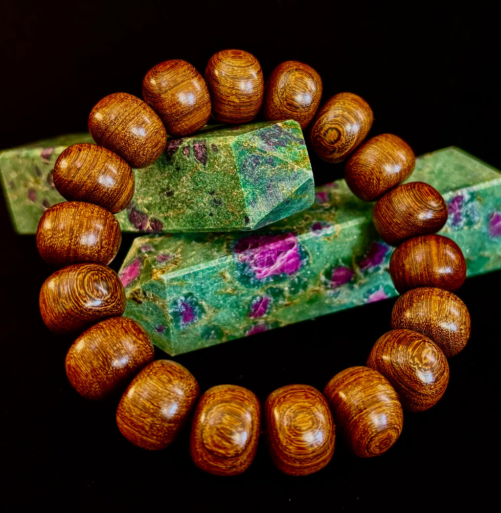 The Sacred Wood Statement Bracelet