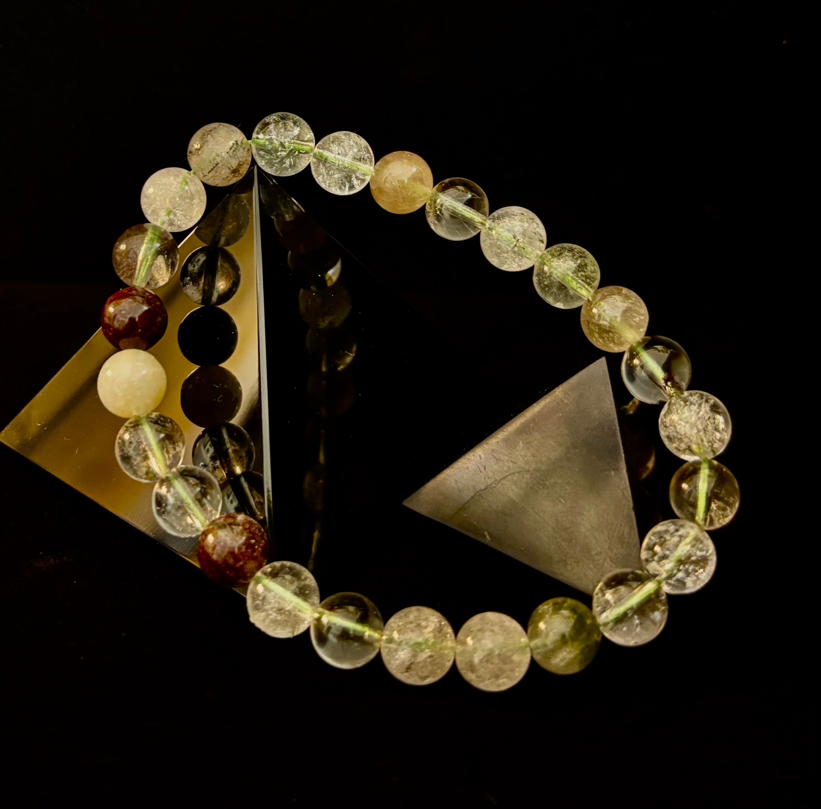 Garden Within Bracelet - Garden Quartz (Lodolite) Bracelet
