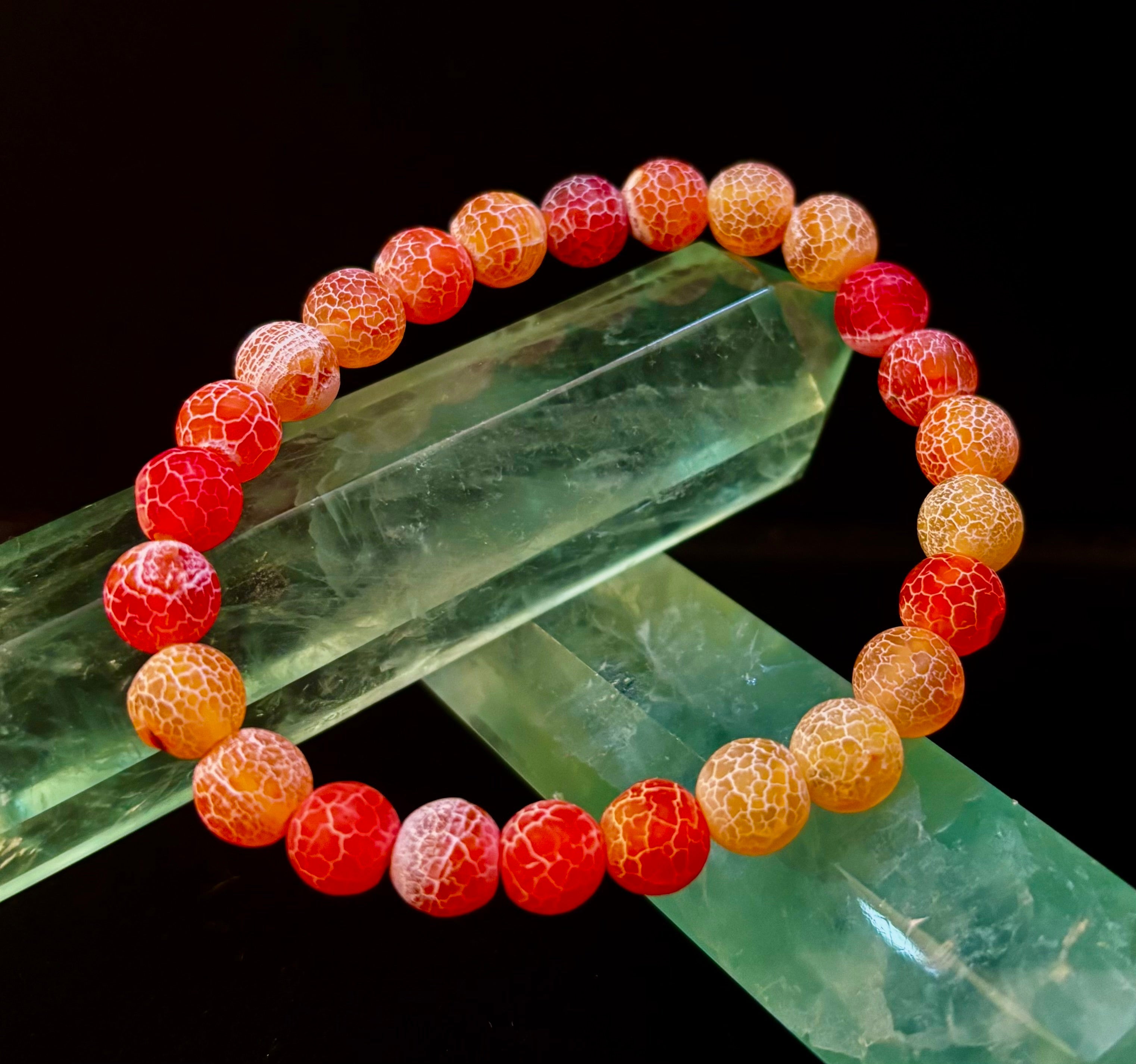 Frosted Earth Agate Bracelet (4 Wicked Fabulous Colors!)