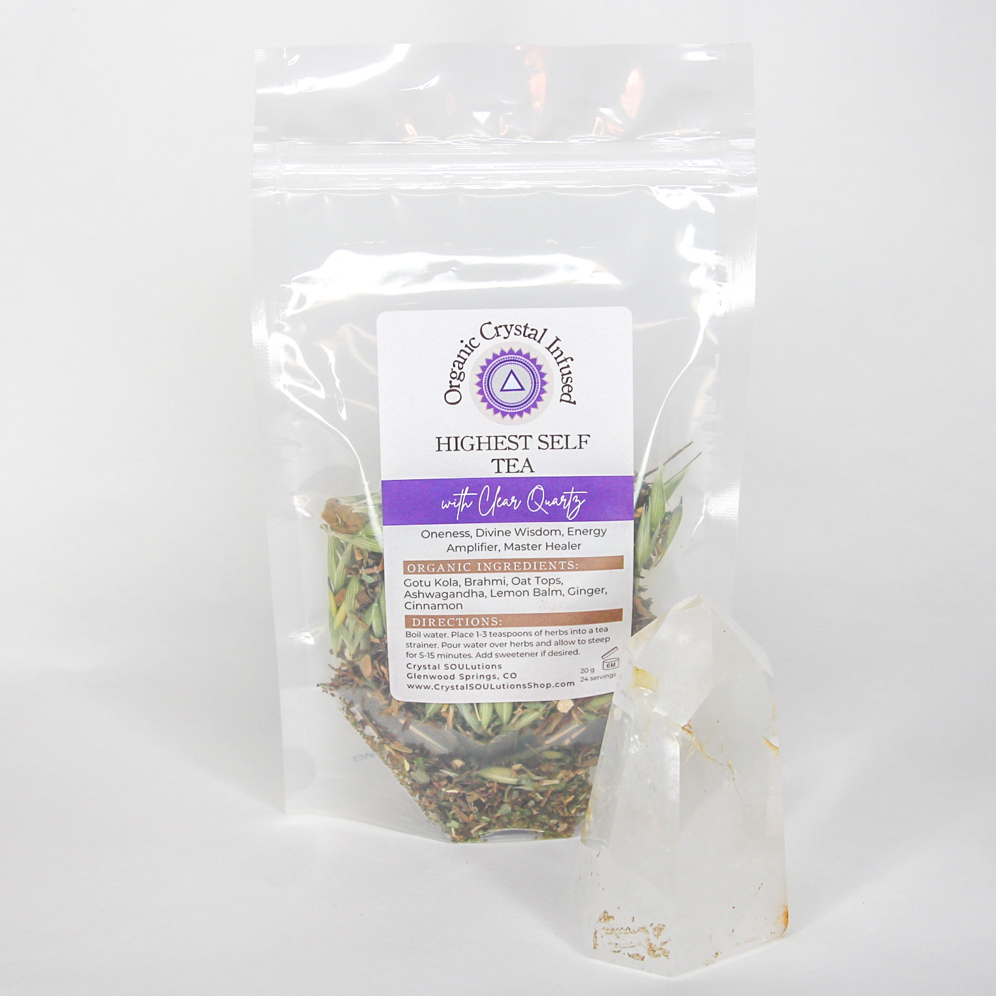 Highest Self Tea - Organic Crystal Infused