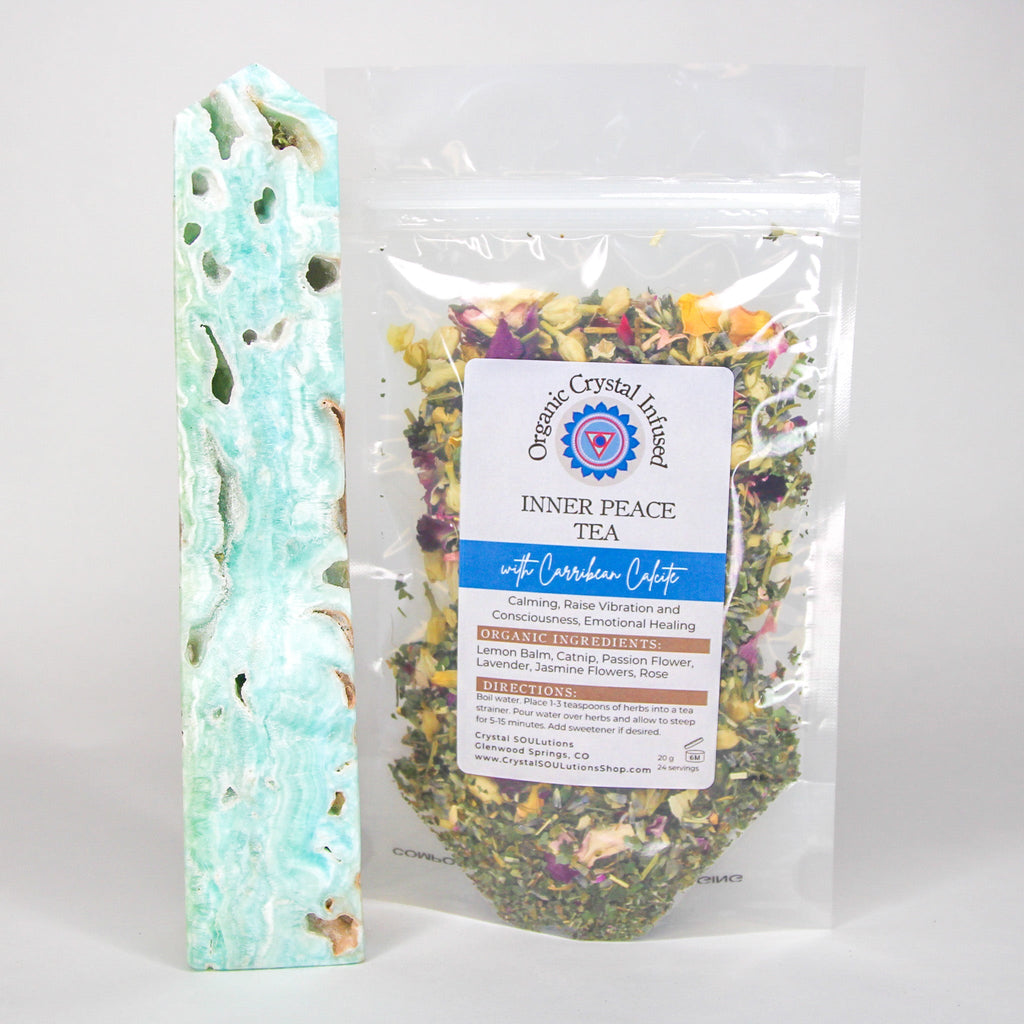 Inner Peace Tea - Organic Crystal Infused