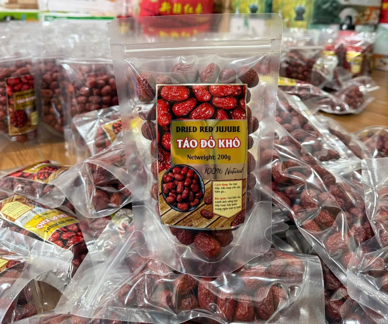 DRIED JUJUBE (TÁO ĐỎ KHÔ) 200GR